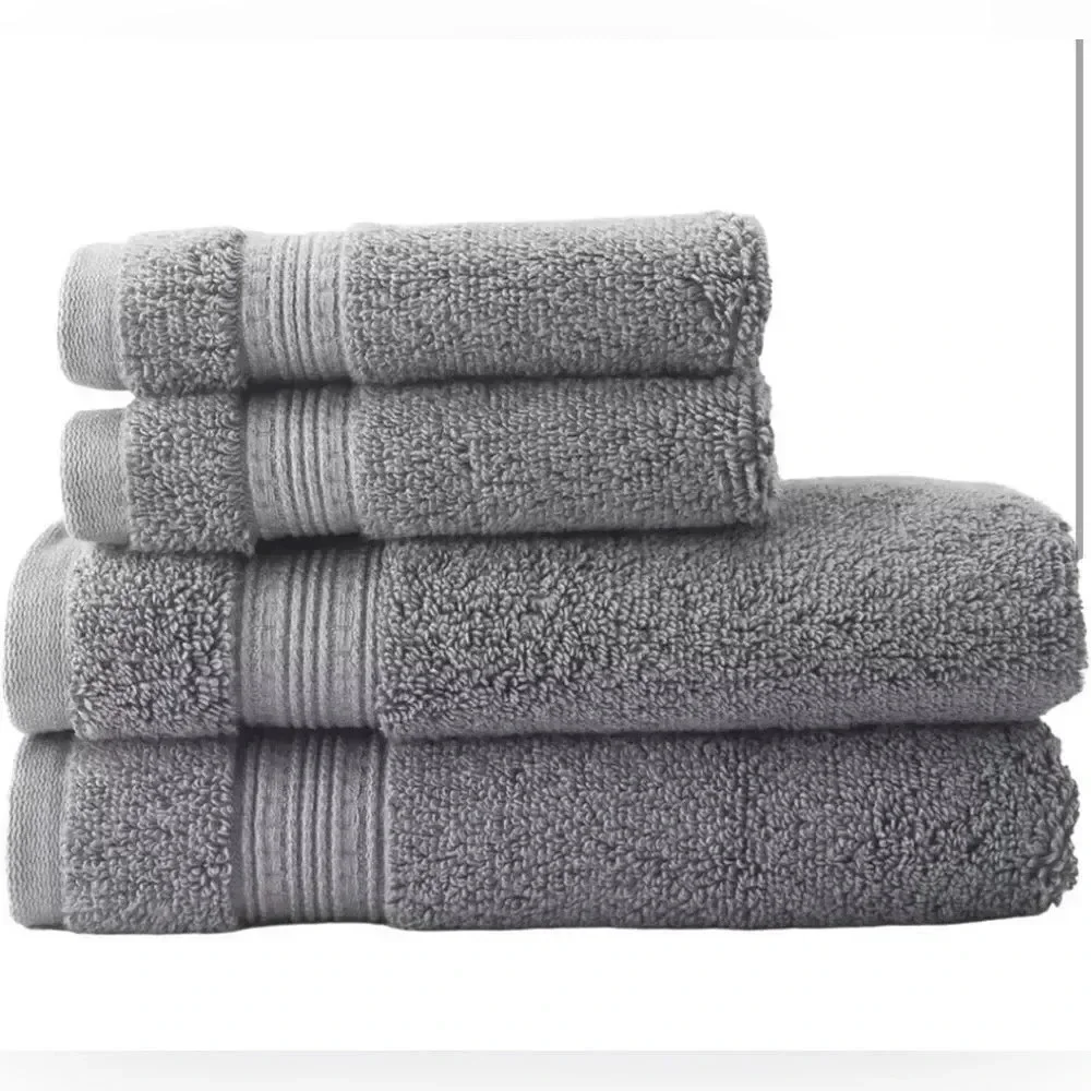 Charisma Soft 4-piece Hand and Washcloth Towel Set